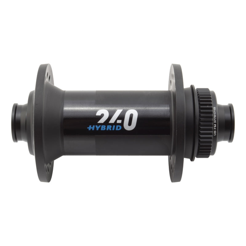 DT Swiss 240 Hybrid Front Hub - 15 x 110mm Center-Lock Black 32H