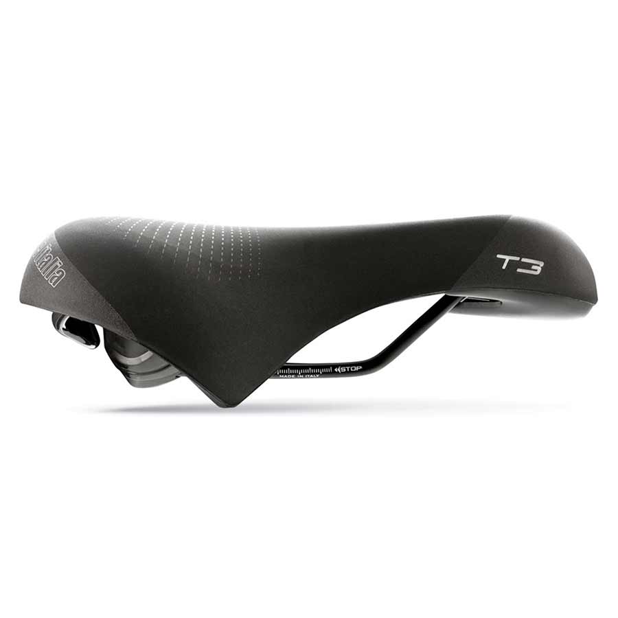 Selle Italia T 3 Flow S2 FeC Alloy Rail Soft-Tek Black