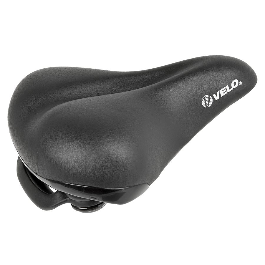 Velo Elasto Grip Comfort Saddle 258 x 217mm 725g Black