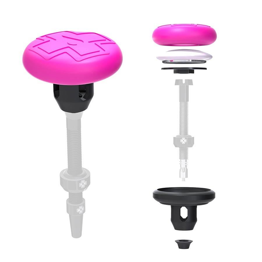 Muc-Off Stealth Tubeless Tag Holder for Muc-Off Tubeless Valves