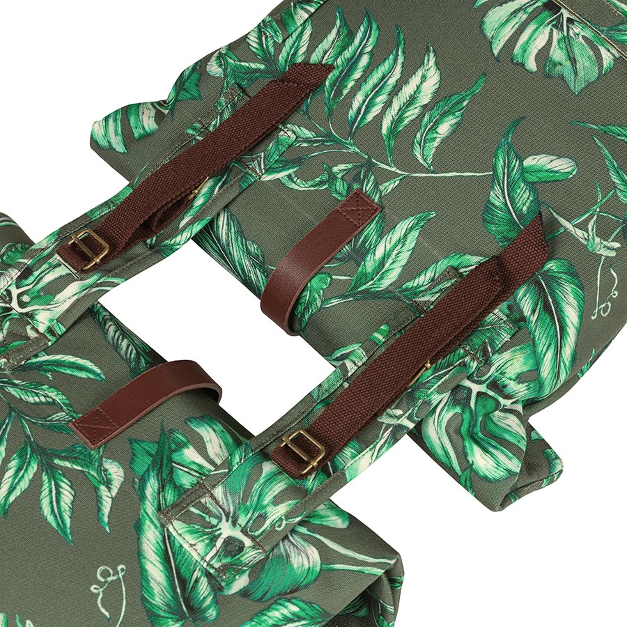 Basil Ever-green Pannier 28L Green