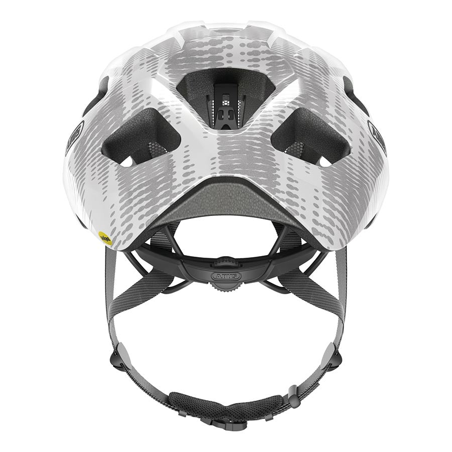 Abus Macator MIPS Helmet - White Silver Large