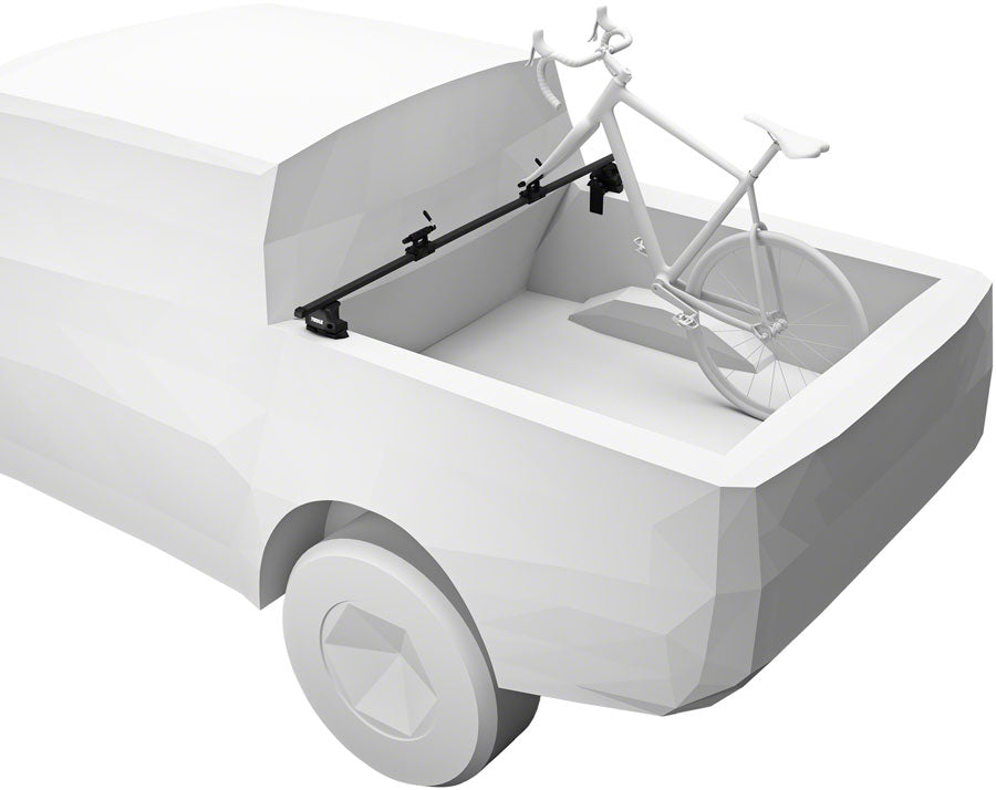 Thule Bed Rider Pro Fork Mount Truck Bed Rack - Compact