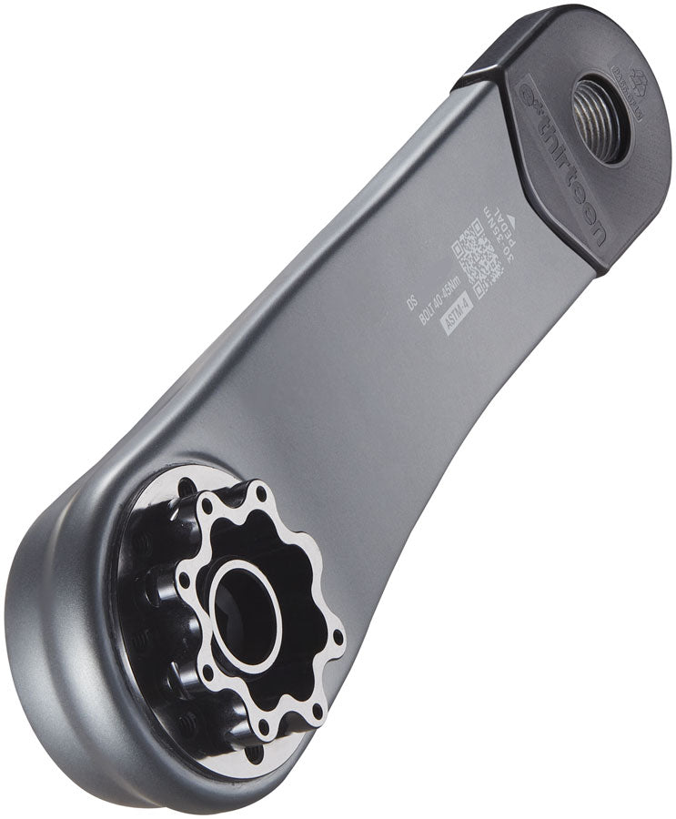 e*thirteen Helix Race Carbon Crankset - 175mm 73mm 30mm Spindle DUB Interface
