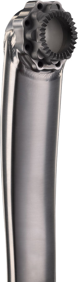 Cane Creek eeWings Mountain Titanium Crankset - 170mm 8-Bolt Direct Mount 30mm Spindle Brushed Titanium