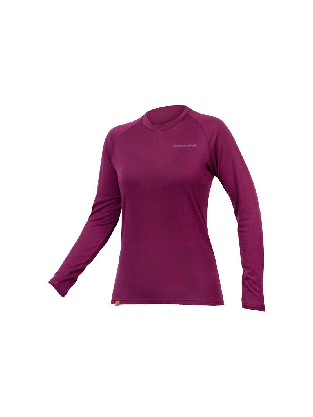 Baselayer Endura BaaBaa Blend LS Women Small Dark Purple