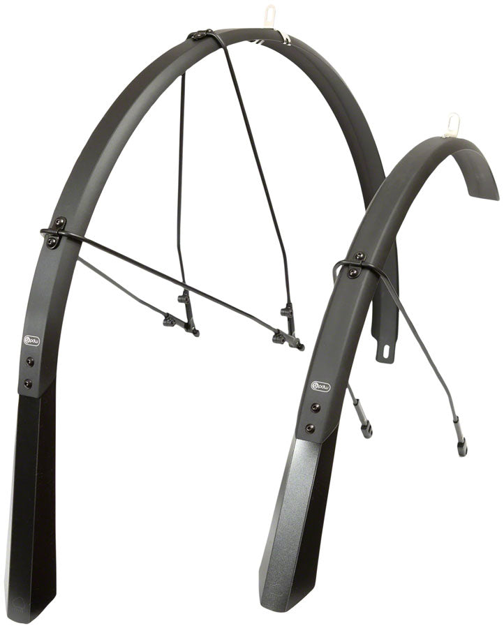 PDW Full Metal Fenders - 700 x 37mm Black