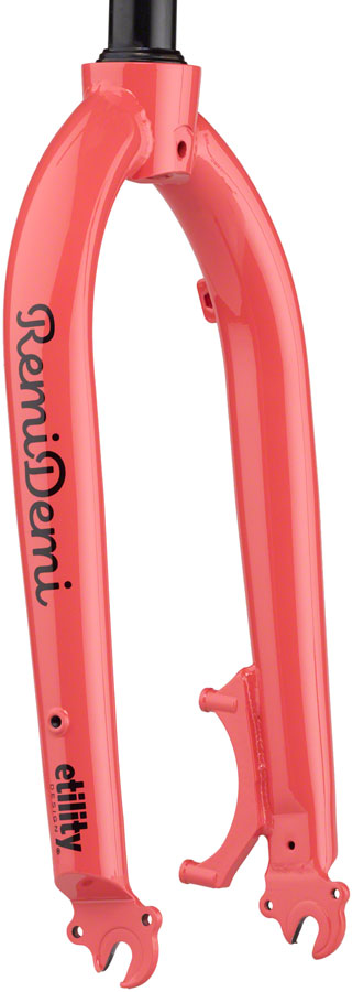 Benno RemiDemi Replacement Fork - Aluminum Coral Pink QR 20" Post Mount 22+