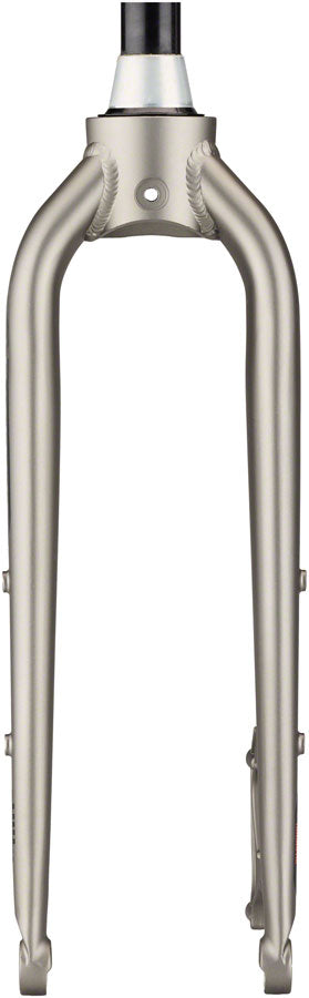 Benno Boost Replacement Fork - Aluminum 2022+ Thru-Axle 24" Post Mount Titanium Gray