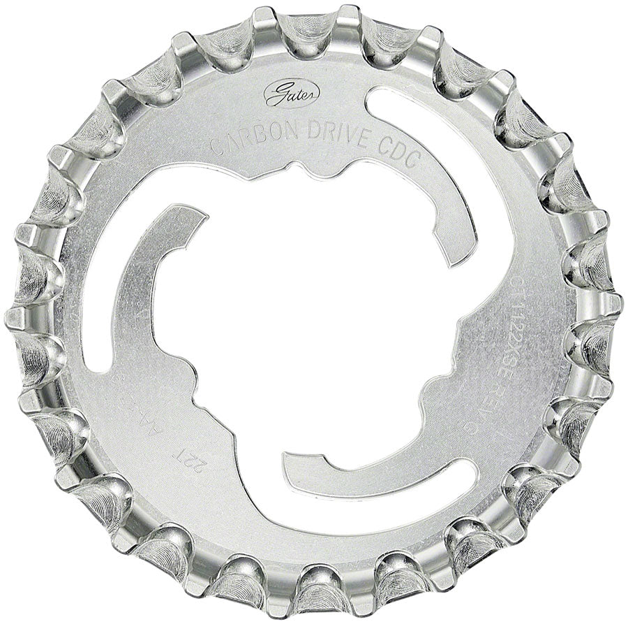 Gates Carbon Drive CDC CenterTrack 3-Lobe SureFit™ Rear Sprocket - 22t Shimano/SRAM 3-Lobe Gray