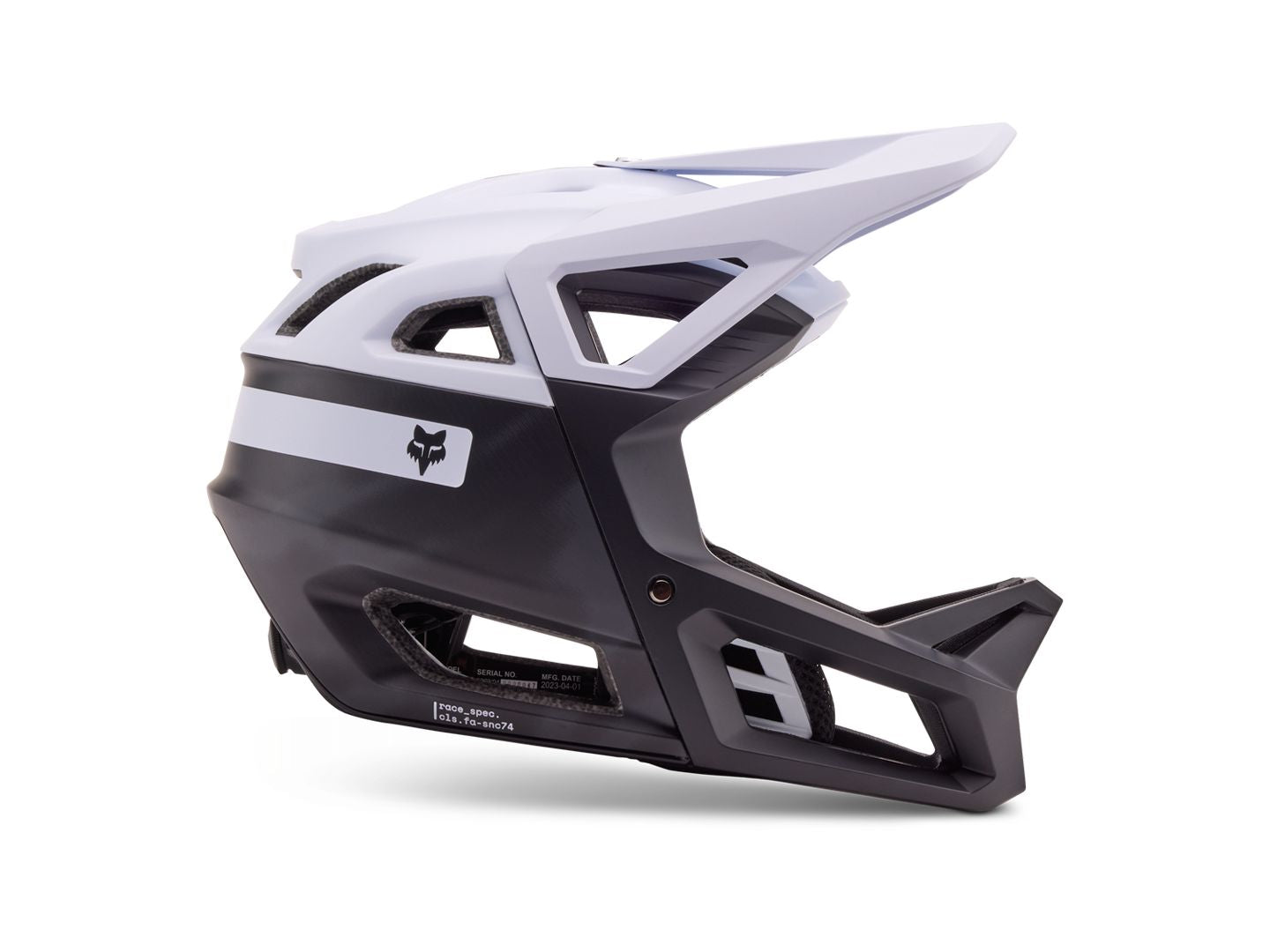 Helmet Fox Racing 25 Proframe RS Large White