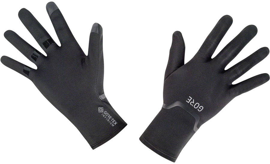 Gorewear Gore Tex Infinium Stretch Gloves - Black Full Finger Large