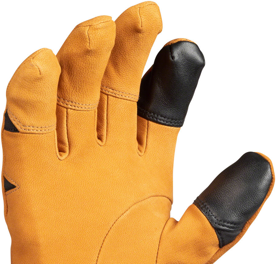 45NRTH 2023 Sturmfist 5 LTR Leather Gloves - Tan/Black Full Finger X-Small