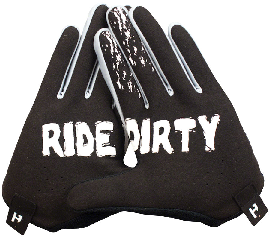 Handup Most Days Glove - Black/White Prizm Full Finger X-Small