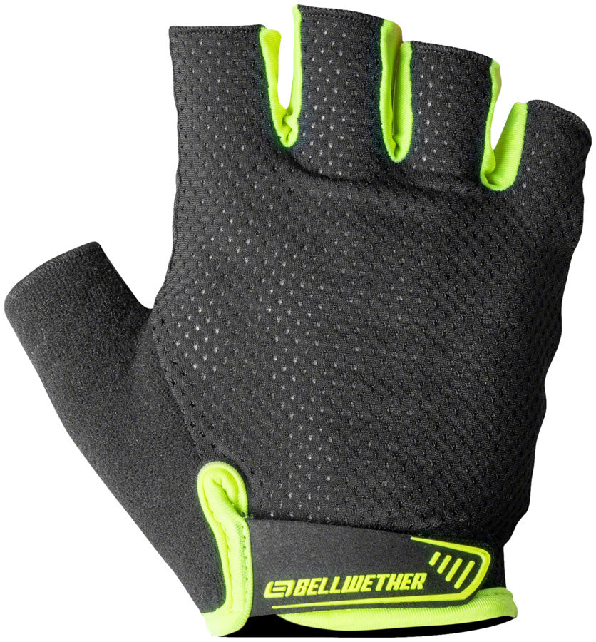 Bellwether Gel Supreme Gloves - Hi-Vis Short Finger Mens Small