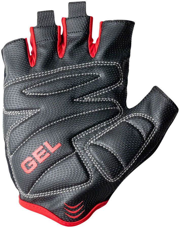 Bellwether Gel Supreme Gloves - Red Short Finger Mens Medium