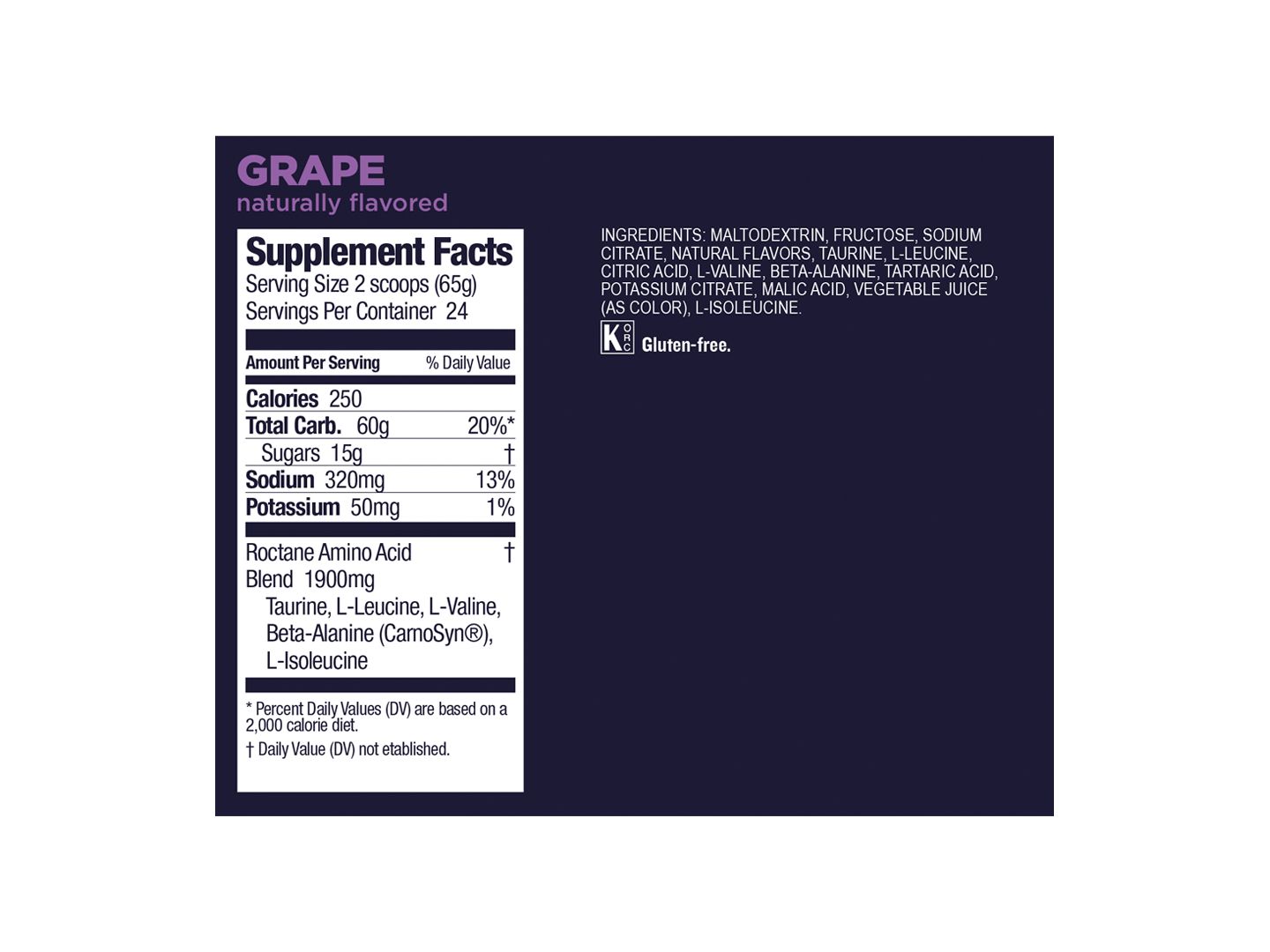 Supplement GU Roctane Grape Can 24 Serving