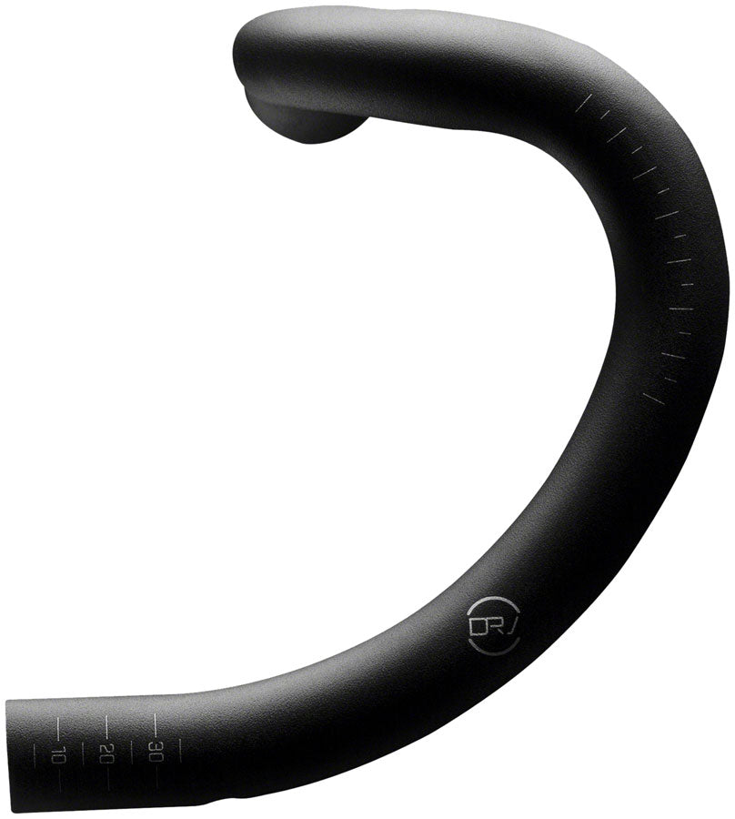 Profile Design DRV/AEROa Drop Handlebar - 40cm 122mm Drop 70mm Reach 31.8mm BLK