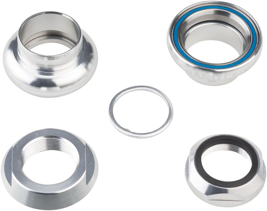 Velo Orange Threaded Headset - Sealed Bearing Grand Cru EC30 /25.-24tpi Upper | EC30/26 Lower Silver