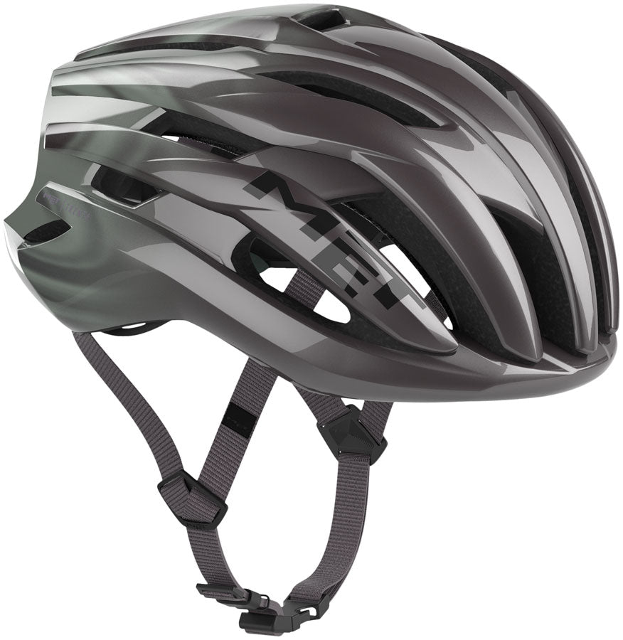 MET Trenta Helmet - Opal Gray Gloss Large