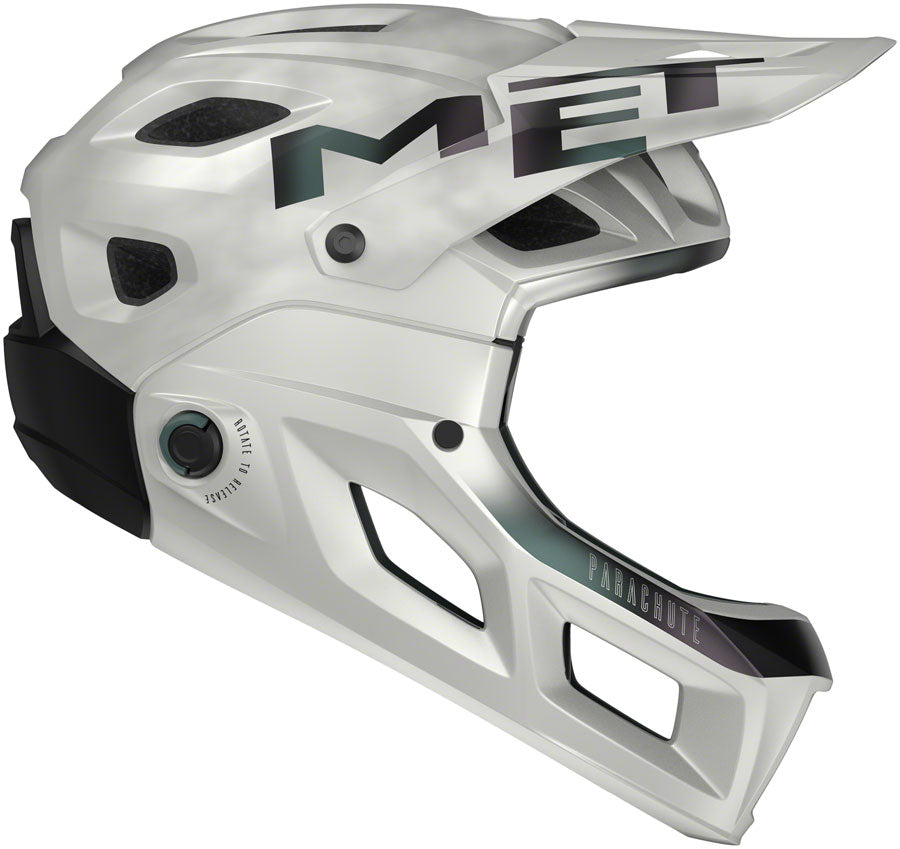 MET Parachute MCR Mips Helmet - White Iridescent Matte Medium