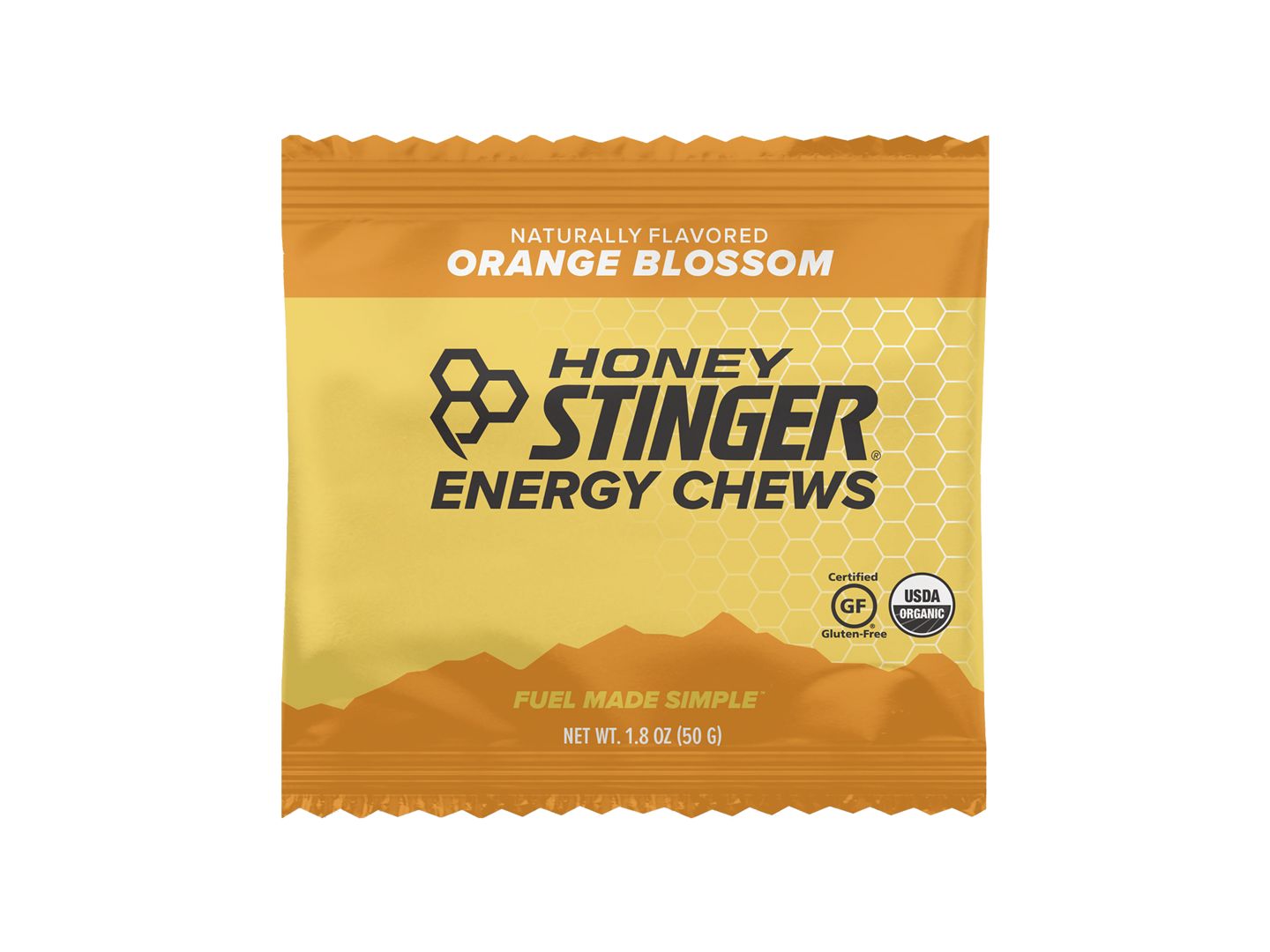 Supplement Honey Stinger Chews Orange 12 Pack