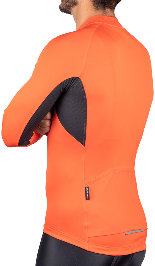 Bellwether Sol-Air UPF Long Sleeve Jersey - Orange Mens Medium