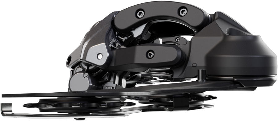 Shimano Deore RD-M6260-12 Di2 Rear Derailleur - 12-Speed Long Cage Shadow ES Wired Power For E-Bike Only BLK/Gray