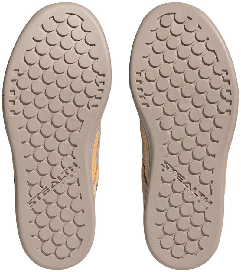 Five Ten Freerider Flat Shoes - Womens Wonder Taupe/Ftwr White/Acid Orange 7