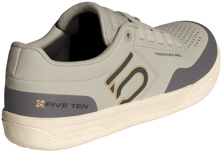 Five Ten Freerider Pro Flat Shoes - Mens Putty Gray/Carbon/Charcoal 8