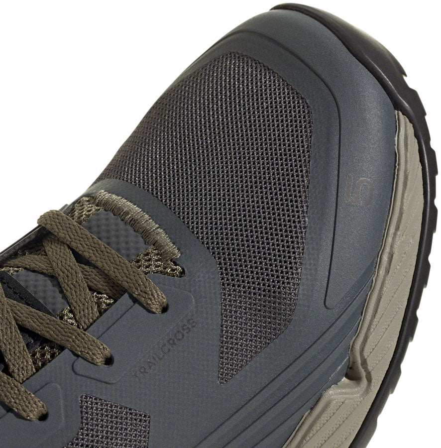 Five Ten Trailcross XT Flat Shoes - Mens Gray Six/Core BLK/Olive Strata 15