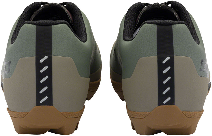 Sidi Asper Laces Gravel Shoes - Mens Military 39.5 Millenium Fit