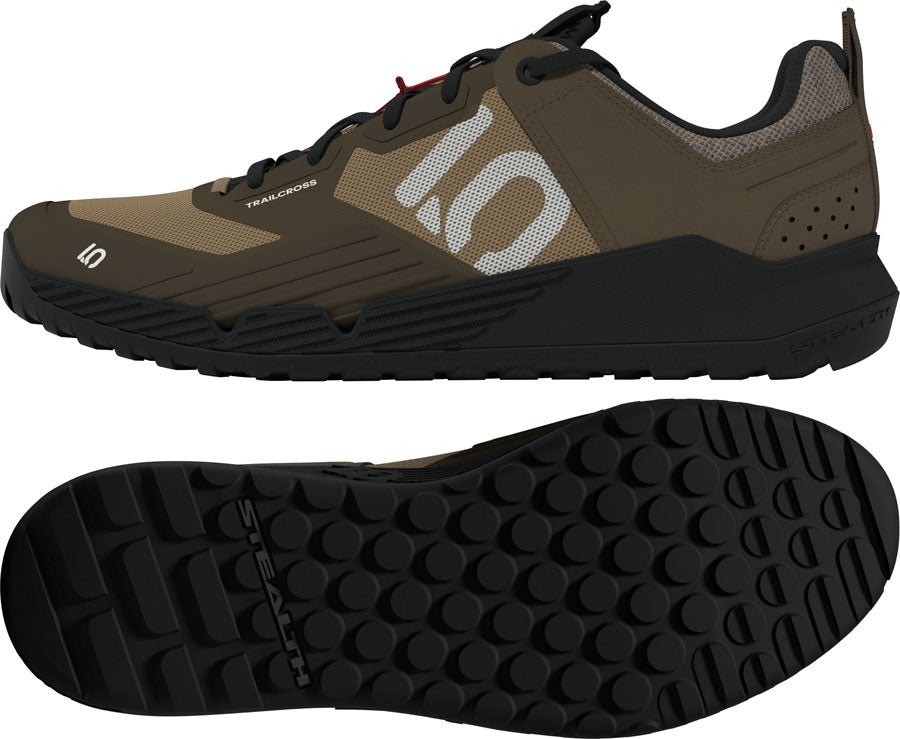 Five Ten Trailcross XT Flat Shoes - Mens Cardboard/Off White/Core BLK 12.5