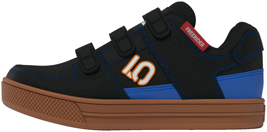 Five Ten Freerider VCS Flat Shoes - Kids Pure Orange/Pure Orange/Blue 1.5