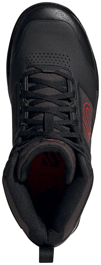 Five Ten Impact Pro Mid Flat Shoes - Mens Core Black/Red/Core Black 10.5
