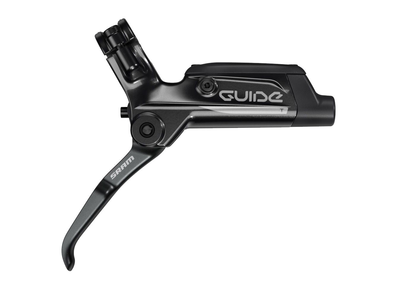 SRAM Guide T Disc Brake and Lever - Front Hydraulic Post Mount Black A1