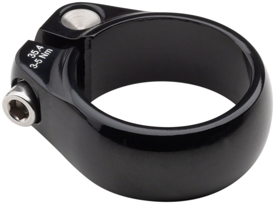 Salsa Lip-Lock Seatpost Clamp - 35.4mm Bolt-On Black