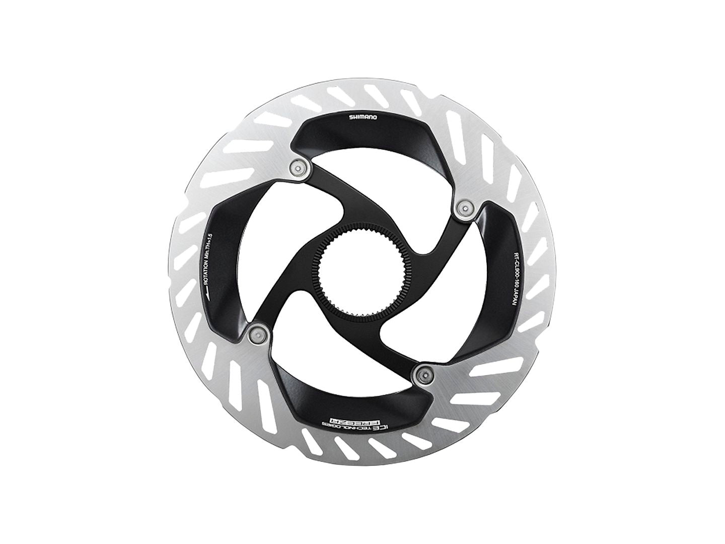 Rotor Shimano CL900ME Center Lock 180mm Silver
