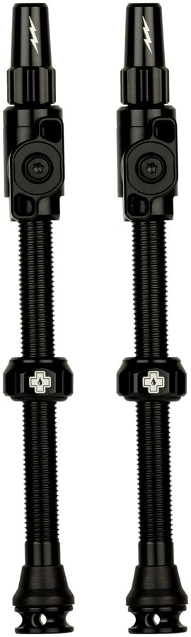 Muc-Off Big Bore Lite Tubeless Valve Stems - 2XLarge 70mm Black