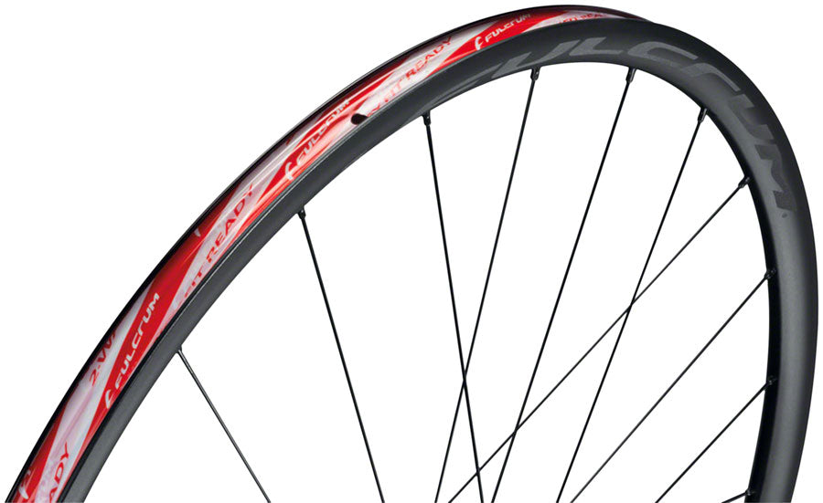 Fulcrum Racing 5 DB Front Wheel - 700c 12 x 100mm Center-Lock Disc Black