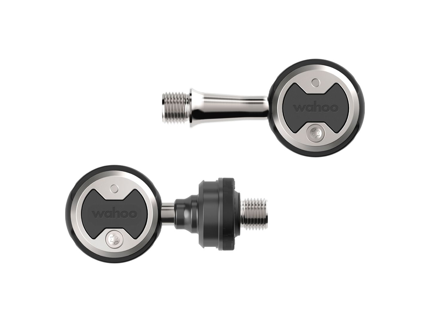 Wahoo Fitness Power Zero Dual-Sided Power Pedals - Dual Sided Clipless Composite 9/16" BLK Pair Dual-Sensing Speedplay