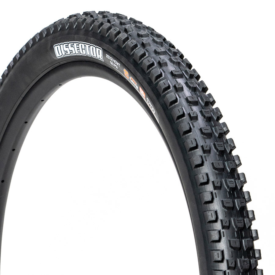 Maxxis Dissector II Tire - 29 x 2.4 Tubeless Folding BLK 3C Maxx Grip DoubleDown Wide Trail