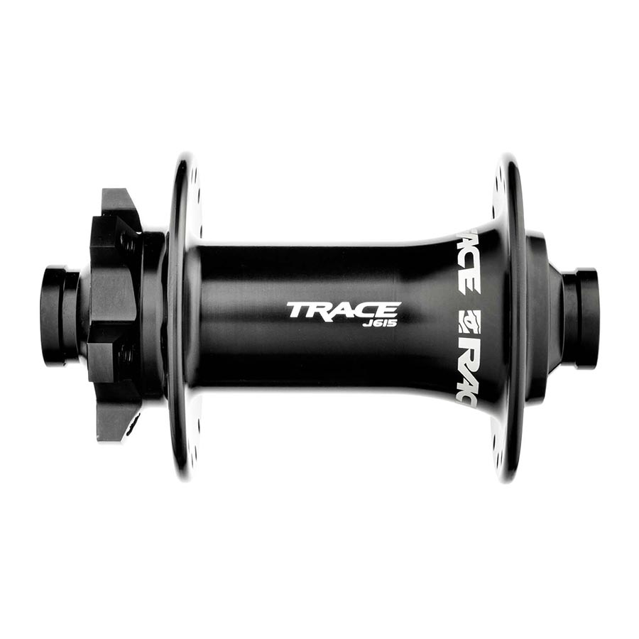 RaceFace Trace J-Bend 615 Front Hub - 15 x 110mm Boost 6-Bolt Black