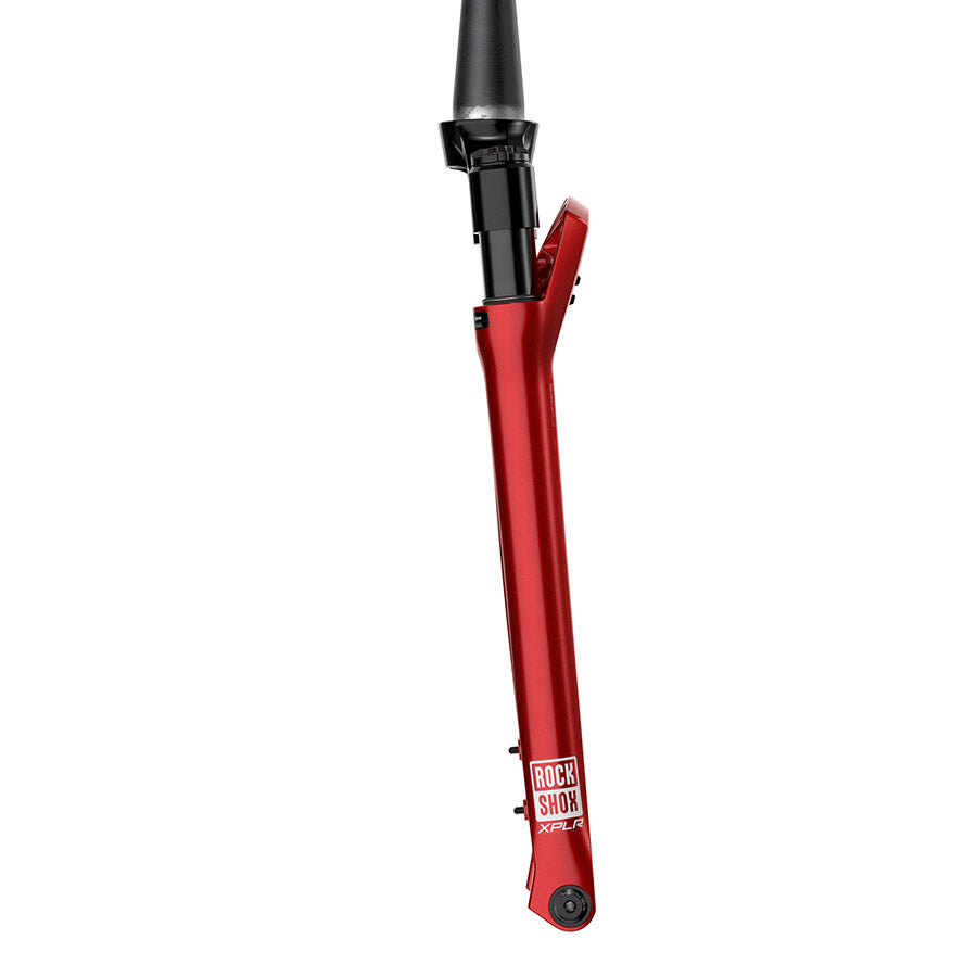 RockShox RUDY Ultimate XPLR Race Day 2 Suspension Fork - 700c 30 mm 12 x 100 mm 45 mm Offset Electric Red A2