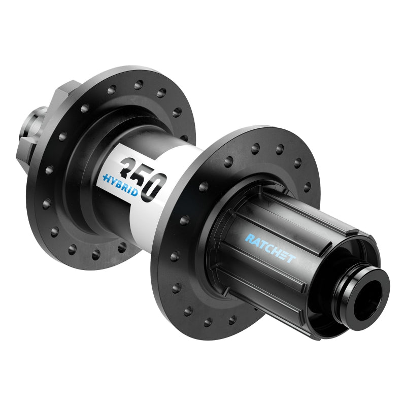 DT Swiss 350 Hybrid Rear Hub - 12 x 148mm 6-Bolt HG 11 MTN Black 36h 24pt
