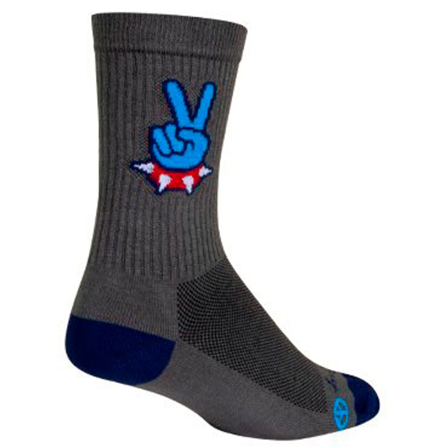 Sockguy Peace Talks Crew Socks 5-9