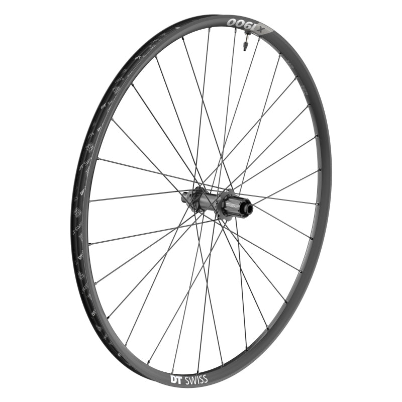 DT Swiss X 1900 Spline 25 Rear Wheel - 29" 12 x 148mm Center-Lock HG 11 MTN BLK