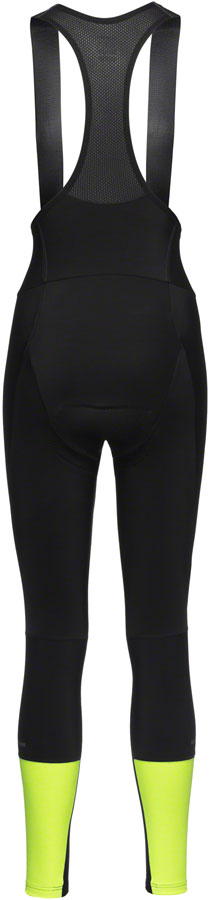 Gorewear Swiftride Thermo Bib Tights + - Black/Neon Yellow Womens Medium