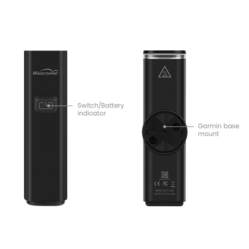 Allty 1200 USB Bicyle Light