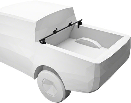 Thule Bed Rider Pro Fork Mount Truck Bed Rack - Compact